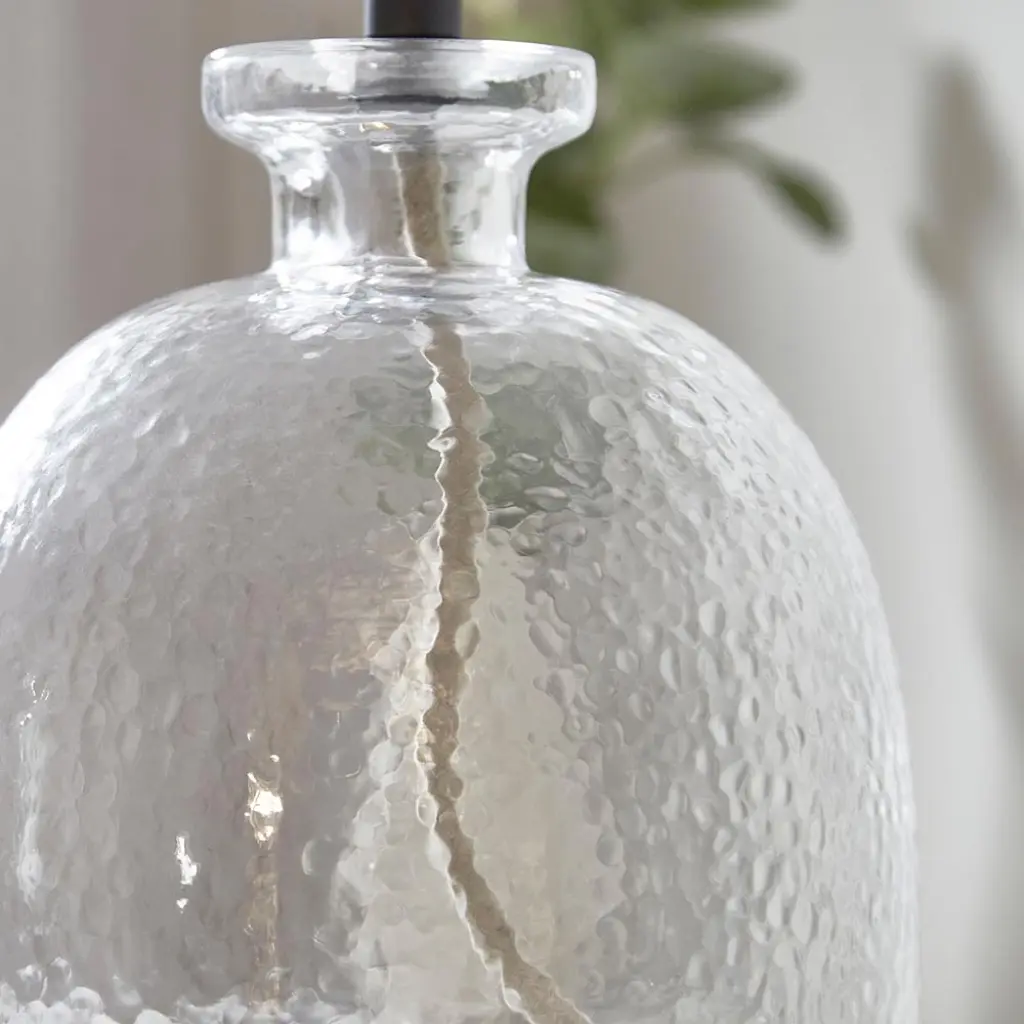 Lyra Glass Table Lamp Base Only