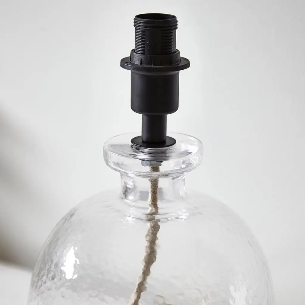 Lyra Glass Table Lamp Base Only