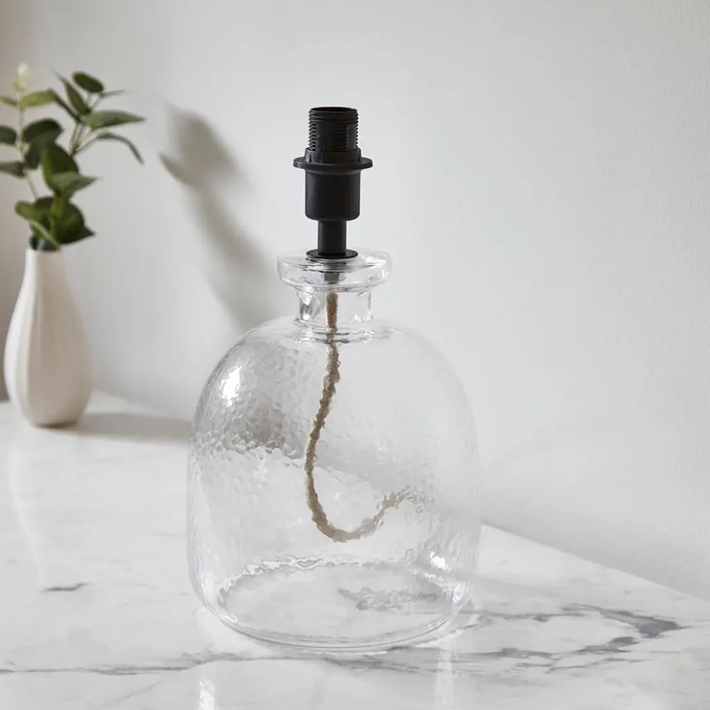 Lyra Glass Table Lamp Base Only