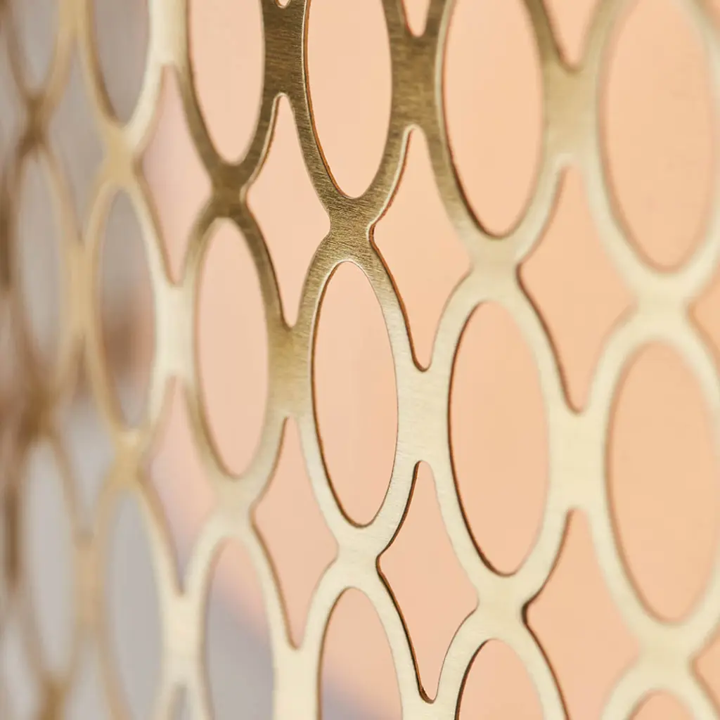 Cordero 3 Light Geometric Pendant in Gold