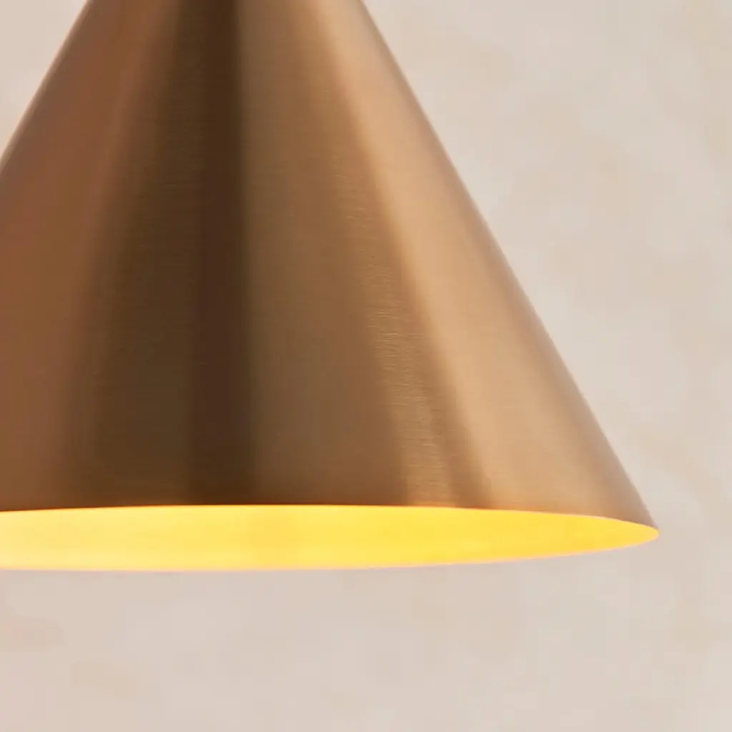 Cape Antique Brass Single Pendant