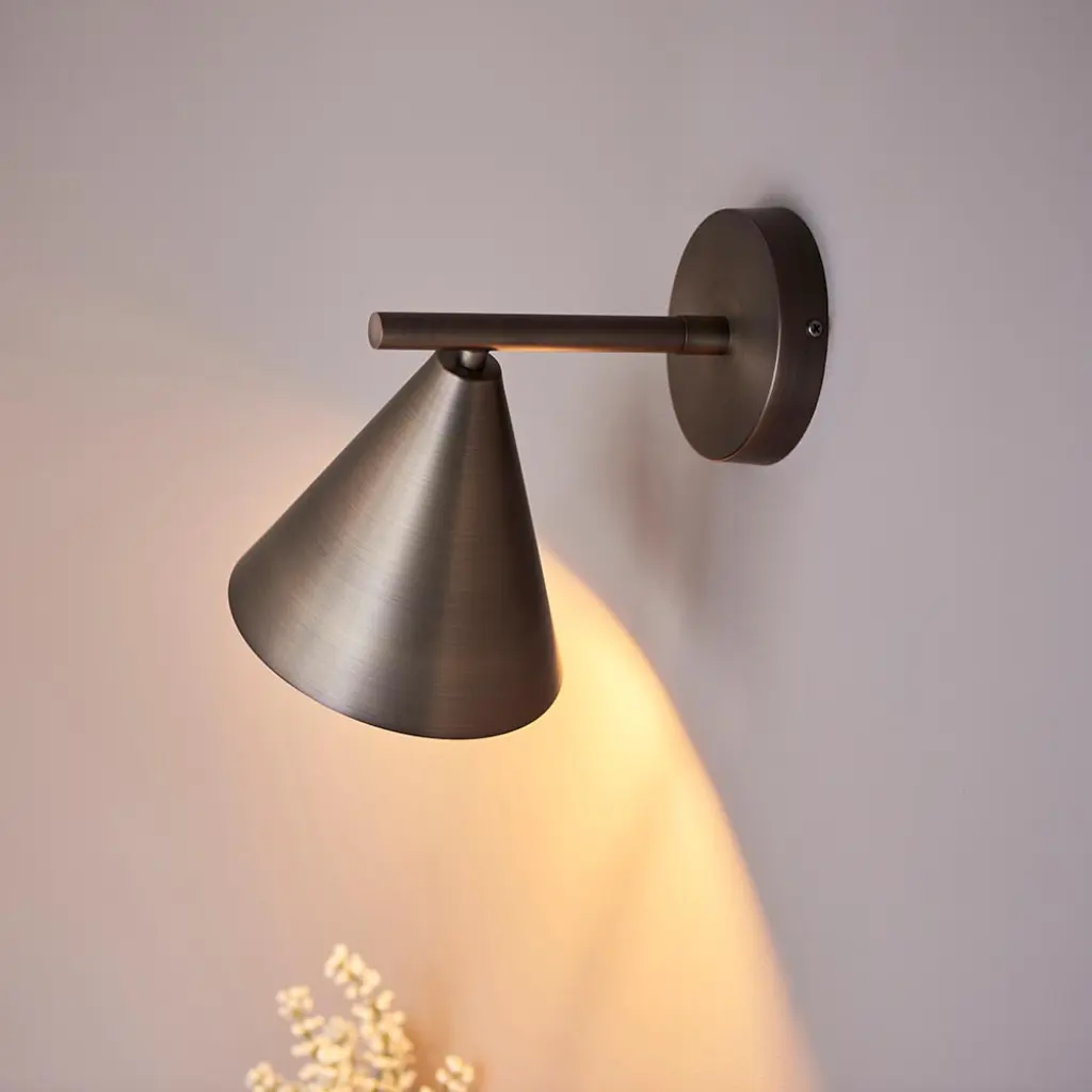 Cape Wall Light in Antique Bronze