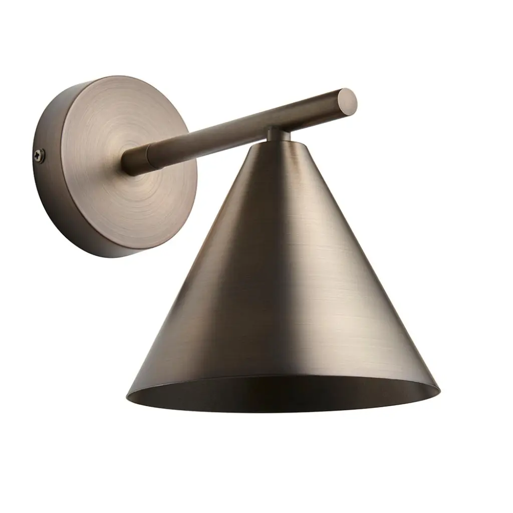 Cape Wall Light in Antique Bronze
