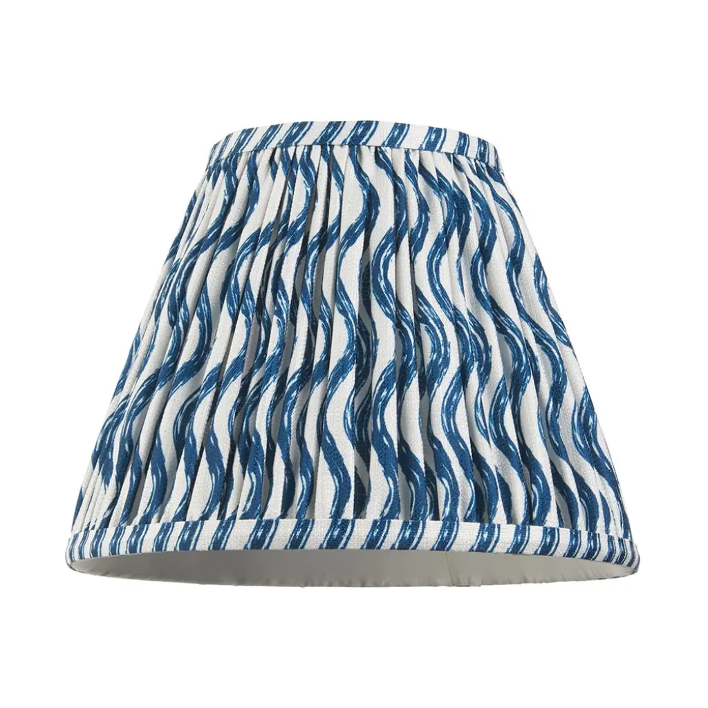 Ripple 250mm Marlin Blue Tapered Shade