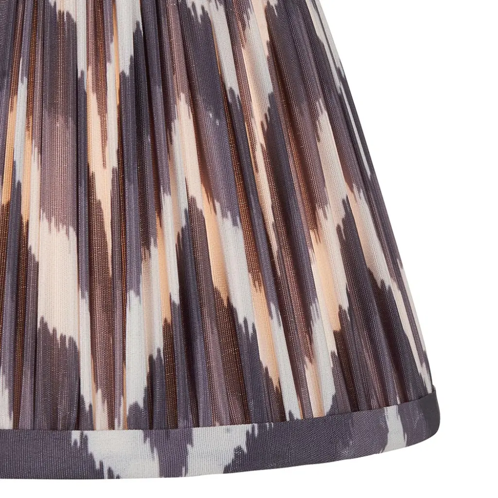 Zigzag 200mm Pearl Grey Tapered Shade