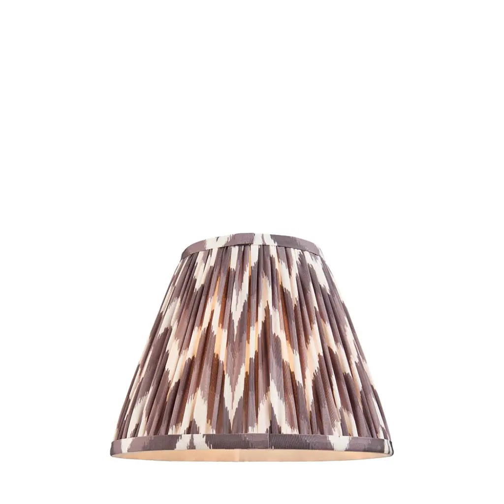 Zigzag 250mm Pearl Grey Tapered Shade