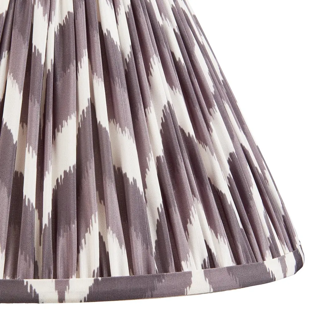 Zigzag 300mm Pearl Grey Tapered Shade