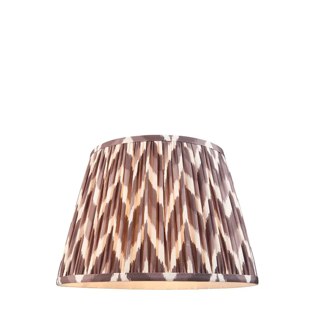 Zigzag 350mm Pearl Grey Tapered Shade