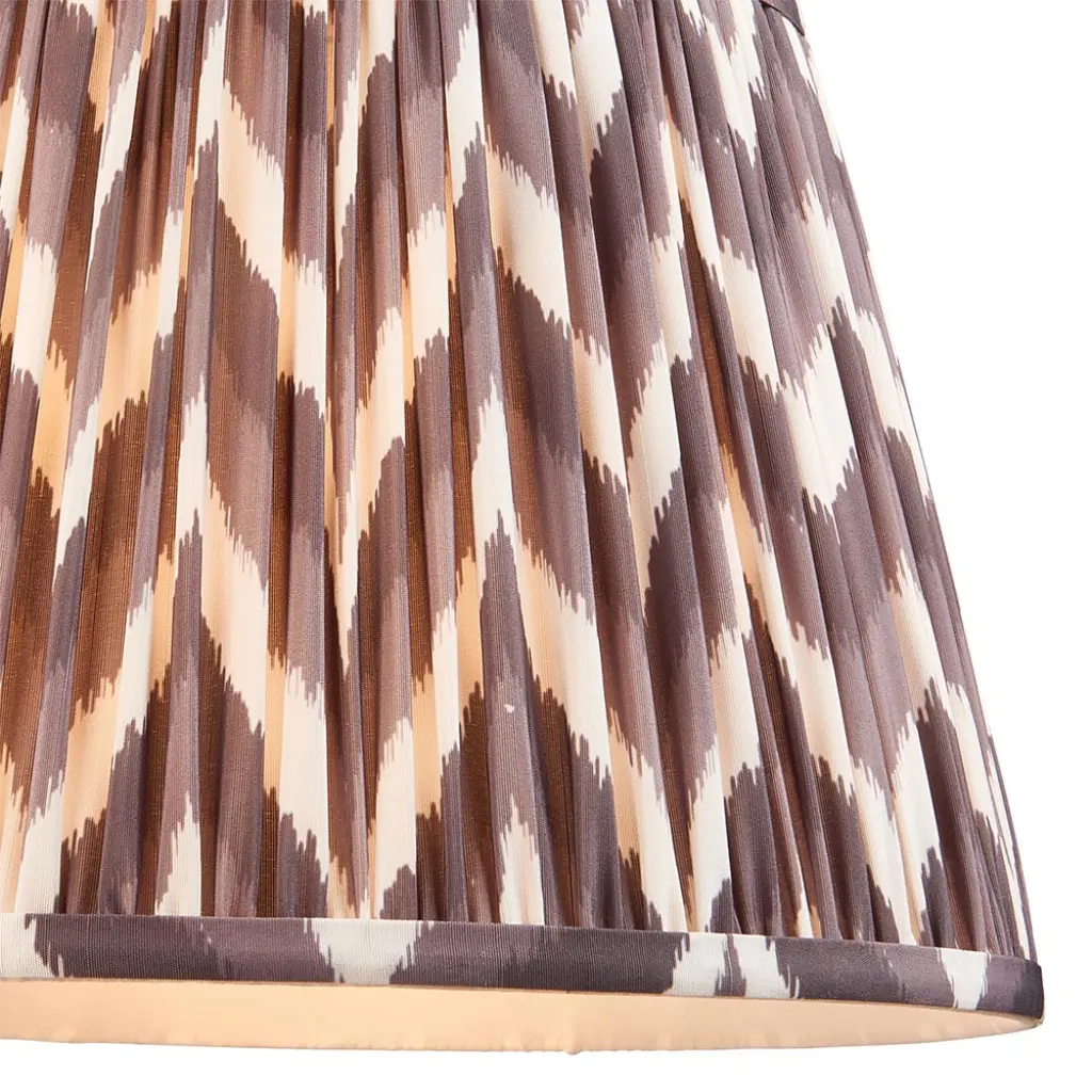 Zigzag 350mm Pearl Grey Tapered Shade