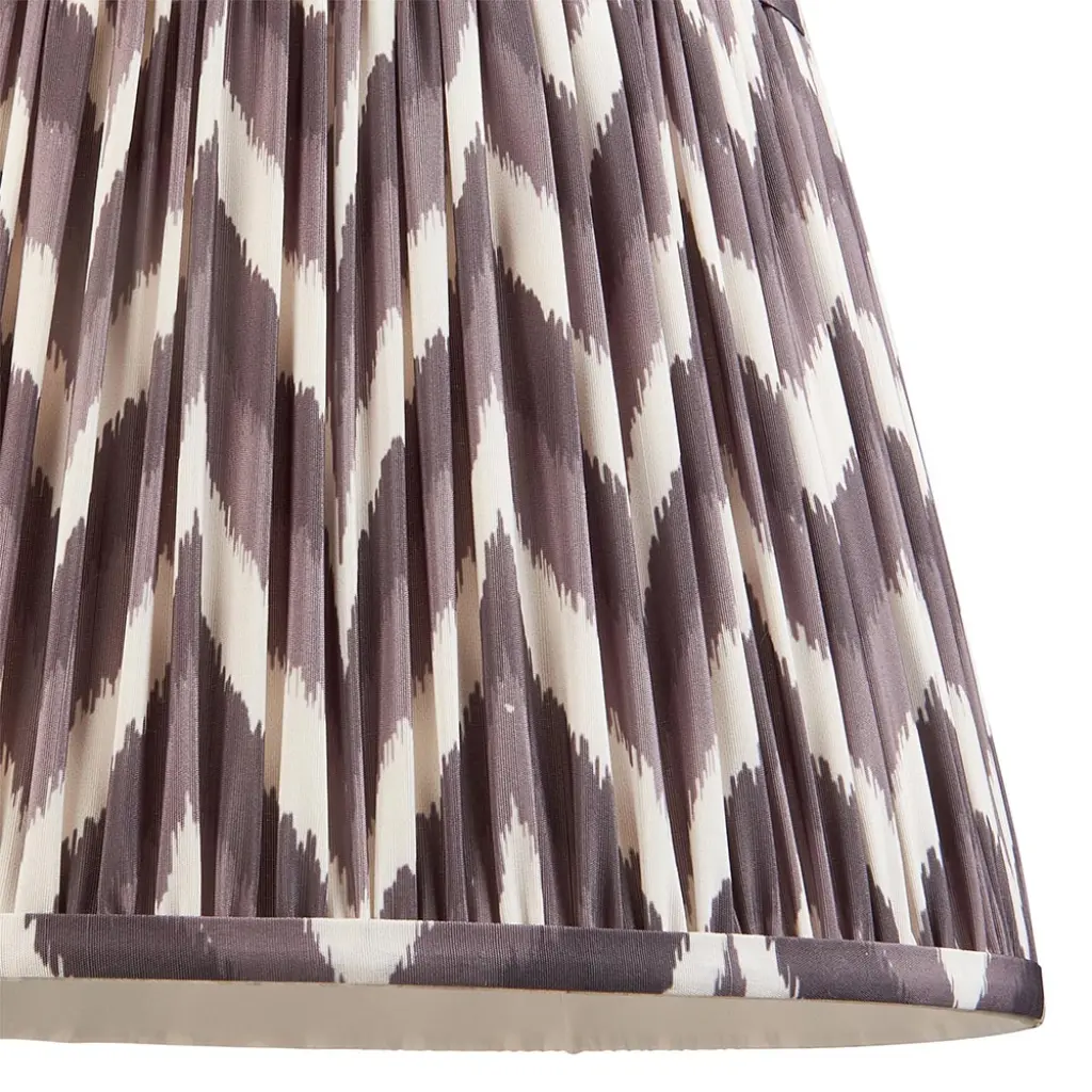 Zigzag 350mm Pearl Grey Tapered Shade