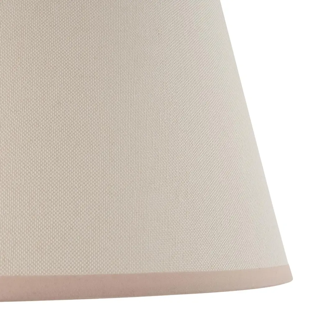 Ivy Tapered Almond White 350mm Shade