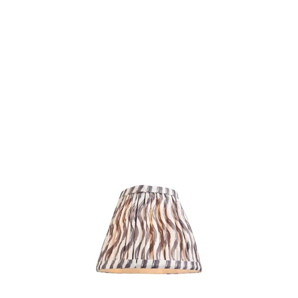 Ripple 160mm Pearl Grey Tapered Shade