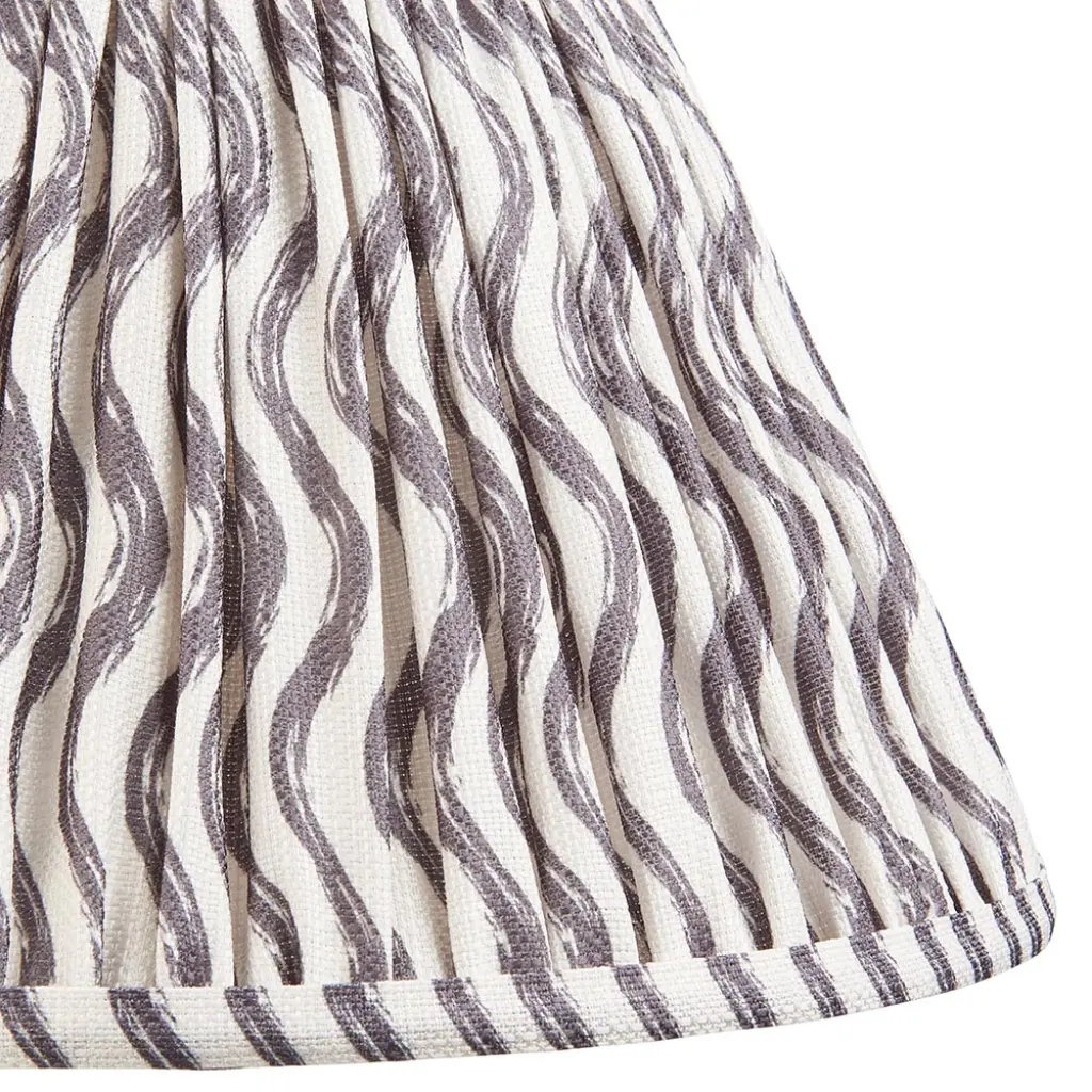 Ripple 300mm Pearl Grey Tapered Shade