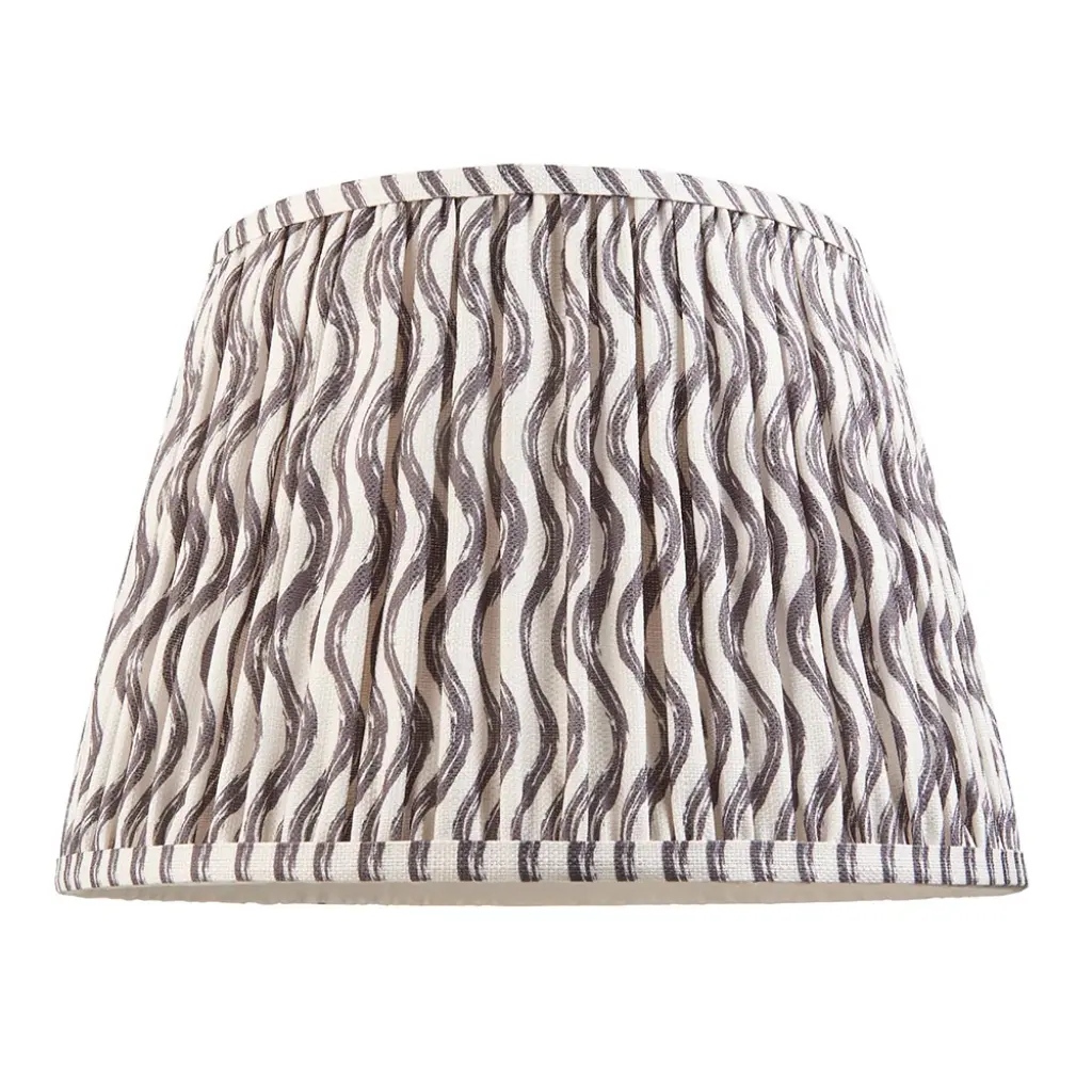 Ripple 350mm Pearl Grey Tapered Shade