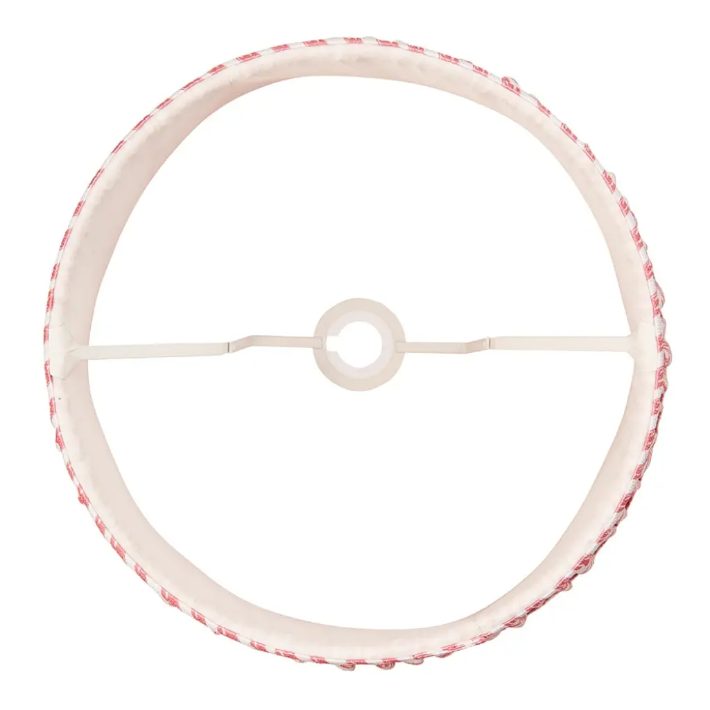 Ripple 350mm Coral Pink Tapered Shade
