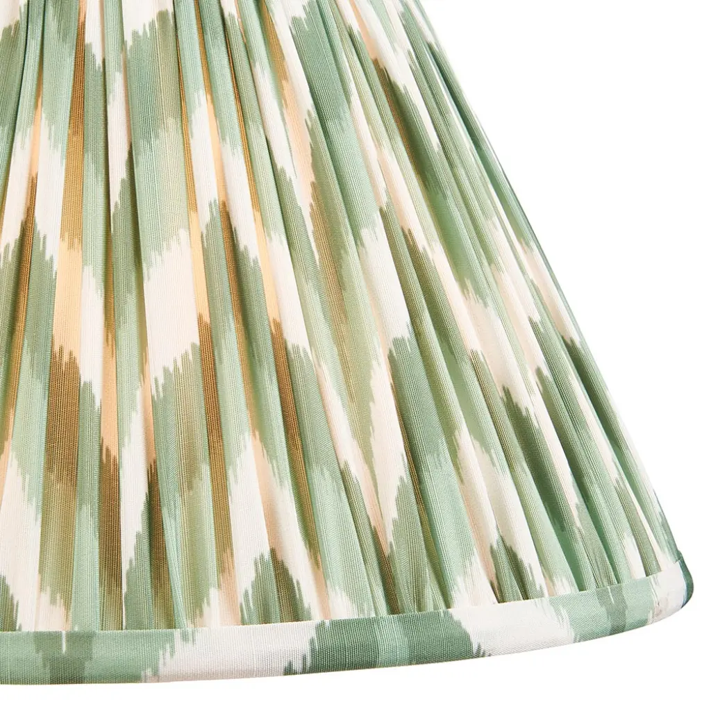 Zigzag 300mm Cotswold Green Tapered Shade