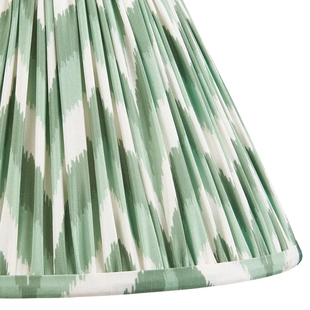 Zigzag 300mm Cotswold Green Tapered Shade