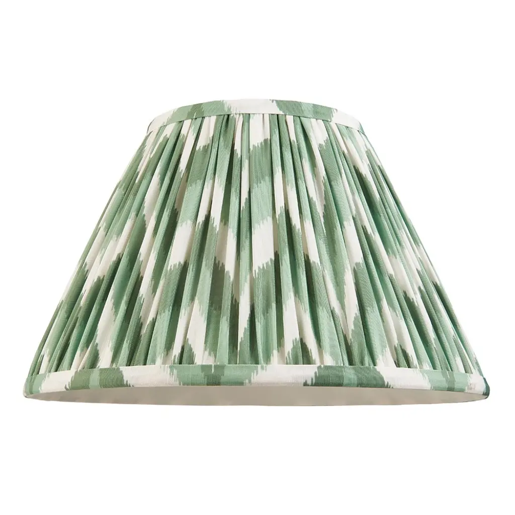 Zigzag 300mm Cotswold Green Tapered Shade