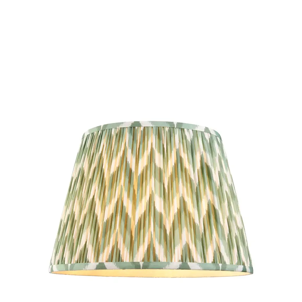 Zigzag 400mm Cotswold Green Tapered Shade