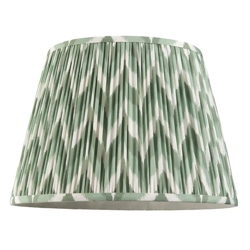 Zigzag 400mm Cotswold Green Tapered Shade