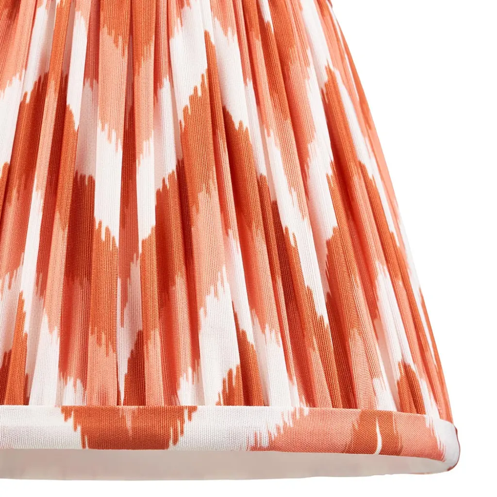 Zigzag 200mm Apricot Tapered Shade