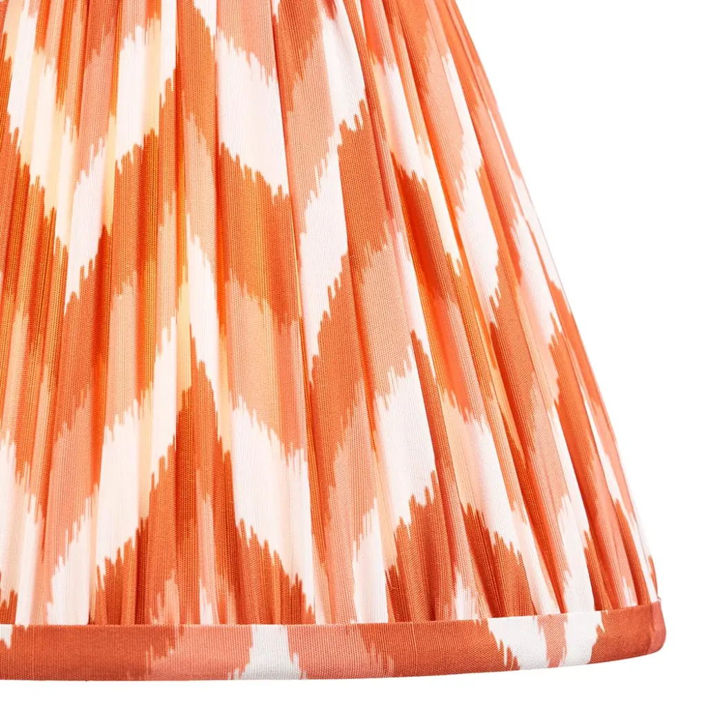 Zigzag 250mm Apricot Tapered Shade