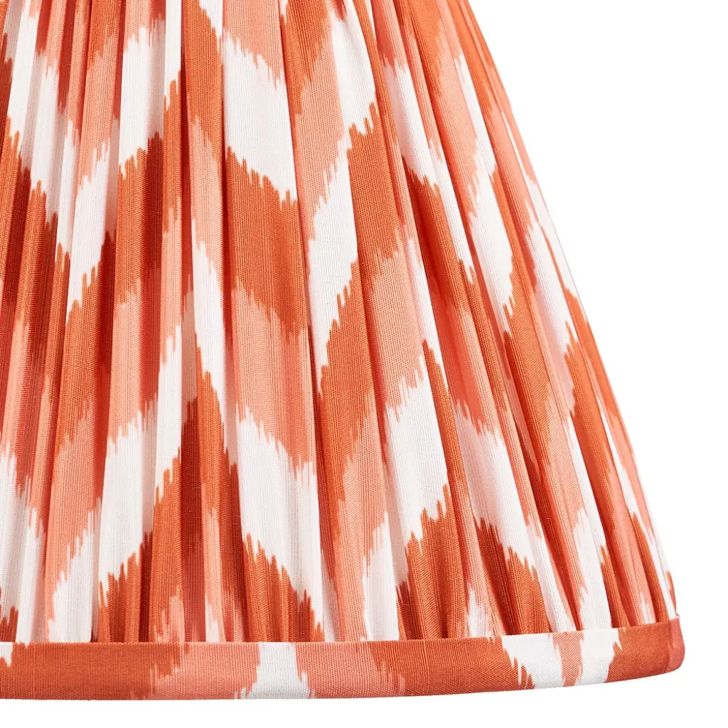 Zigzag 250mm Apricot Tapered Shade
