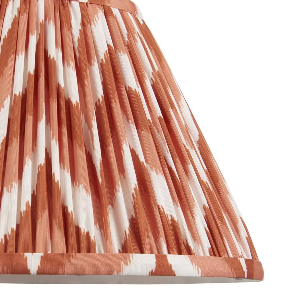 Zigzag 300mm Apricot Tapered Shade