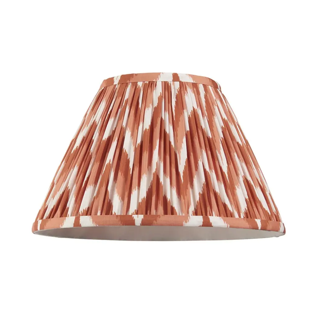 Zigzag 300mm Apricot Tapered Shade