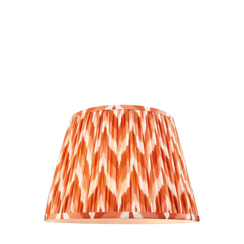 Zigzag 350mm Apricot Tapered Shade