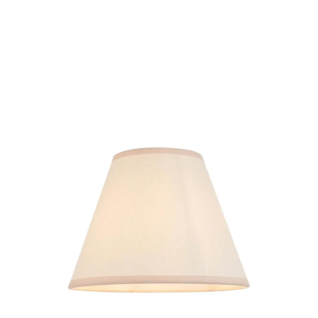 Ivy Tapered Almond White 250mm Shade
