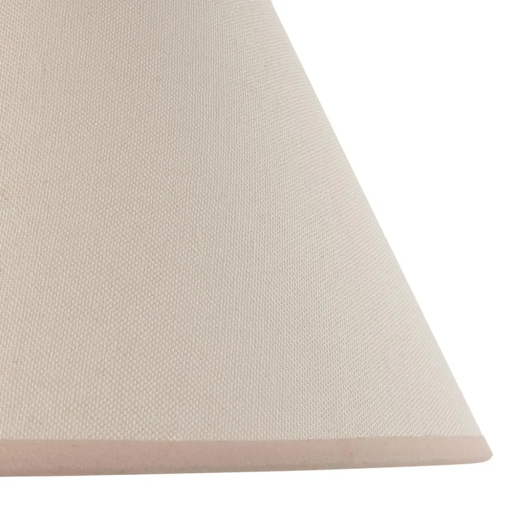 Ivy Tapered Almond White 300mm Shade