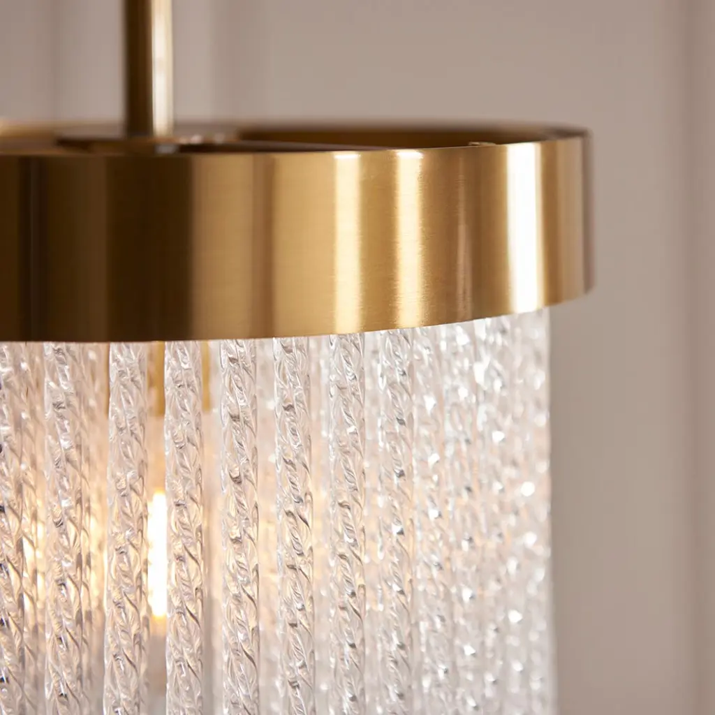 Anistoria Single Brass Pendant