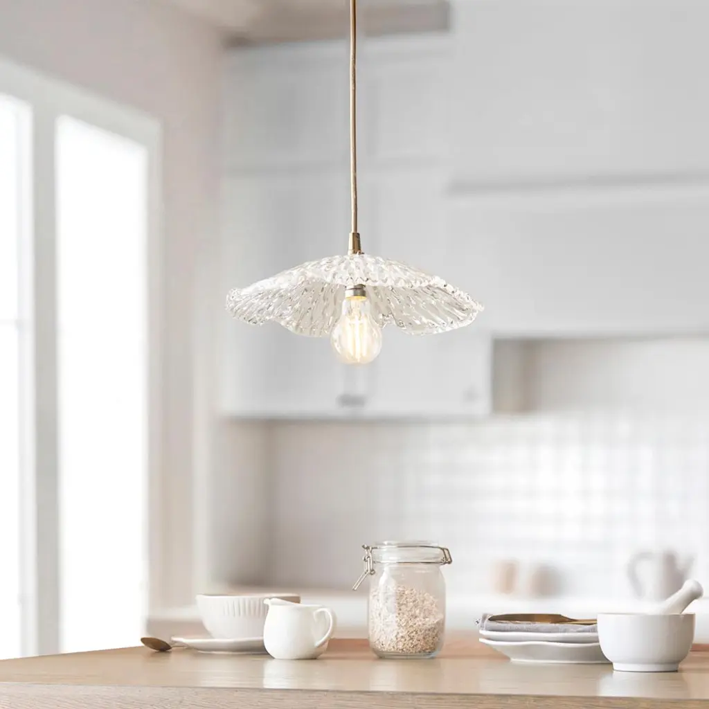 Orchid Easyfit Decorative Glass Shade