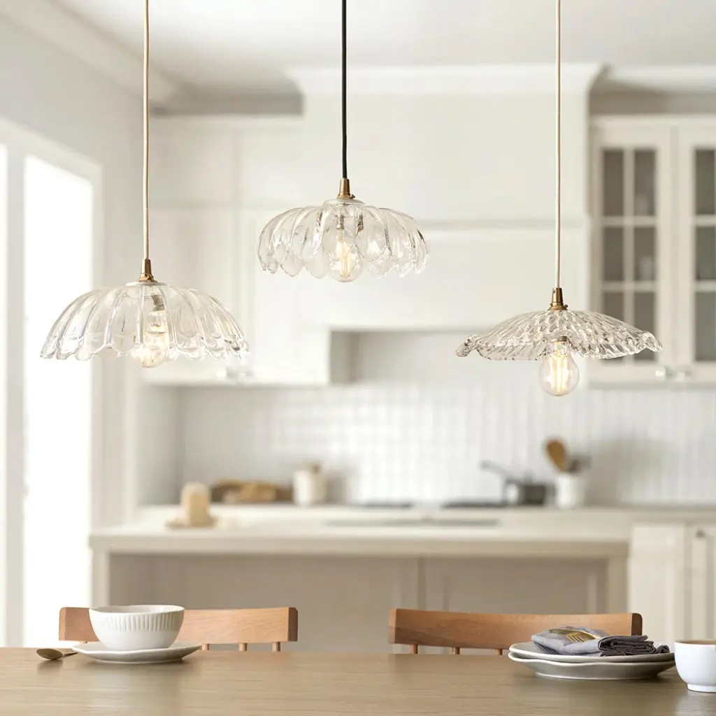 Orchid Easyfit Decorative Glass Shade