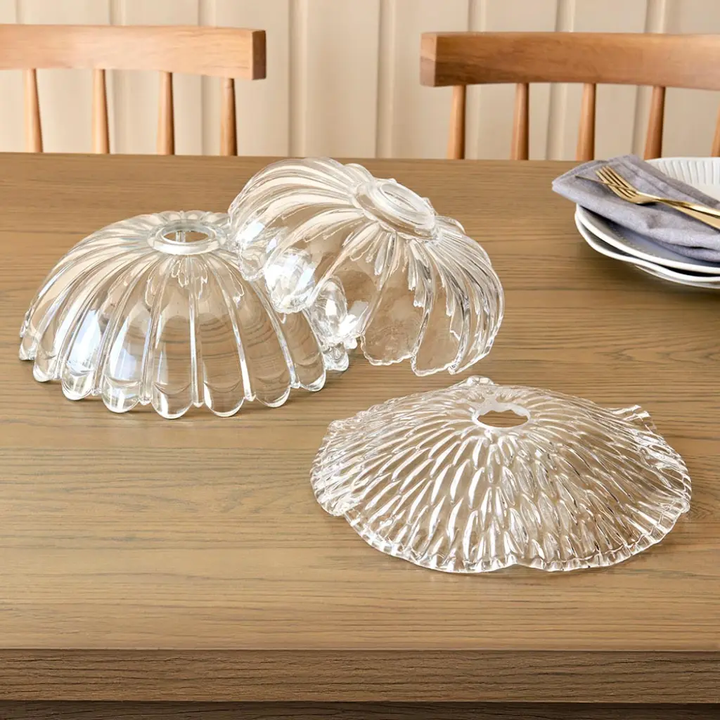 Orchid Easyfit Decorative Glass Shade
