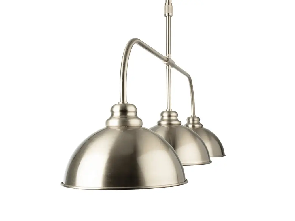 Eagle 3 Light Bar Pendant in Brushed Steel