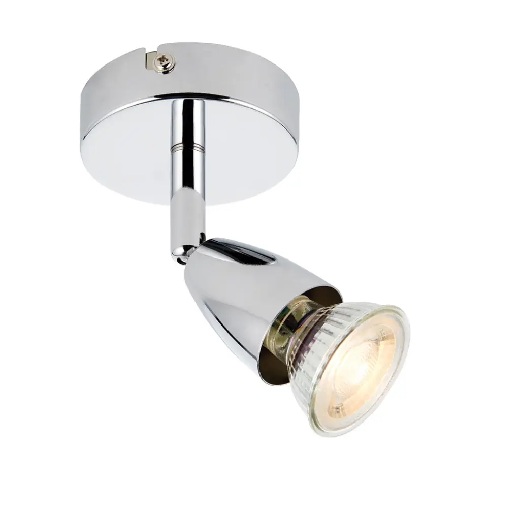 Amalfi Single Spotlight in Chrome