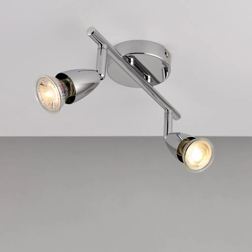 Amalfi 2 Light Spotlight Bar in Chrome