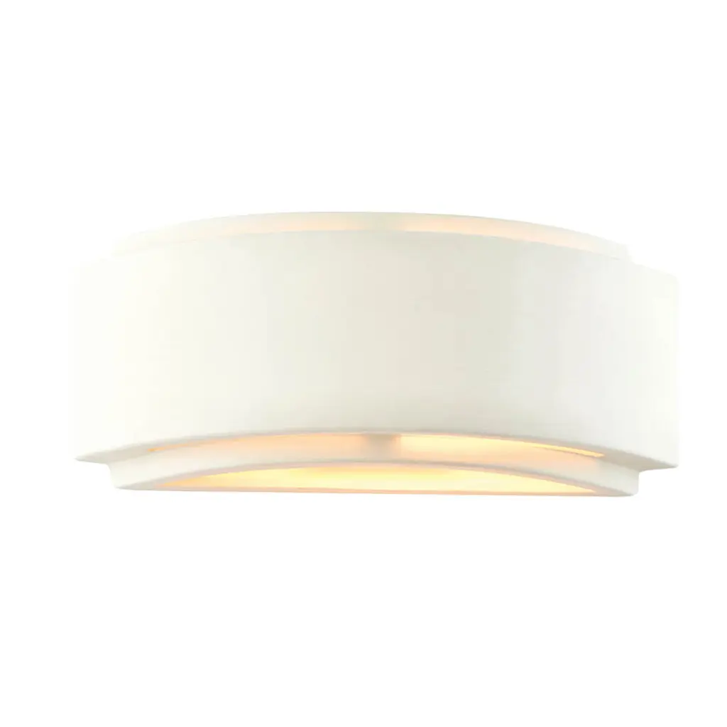 Gianna White Ceramic Wall Light