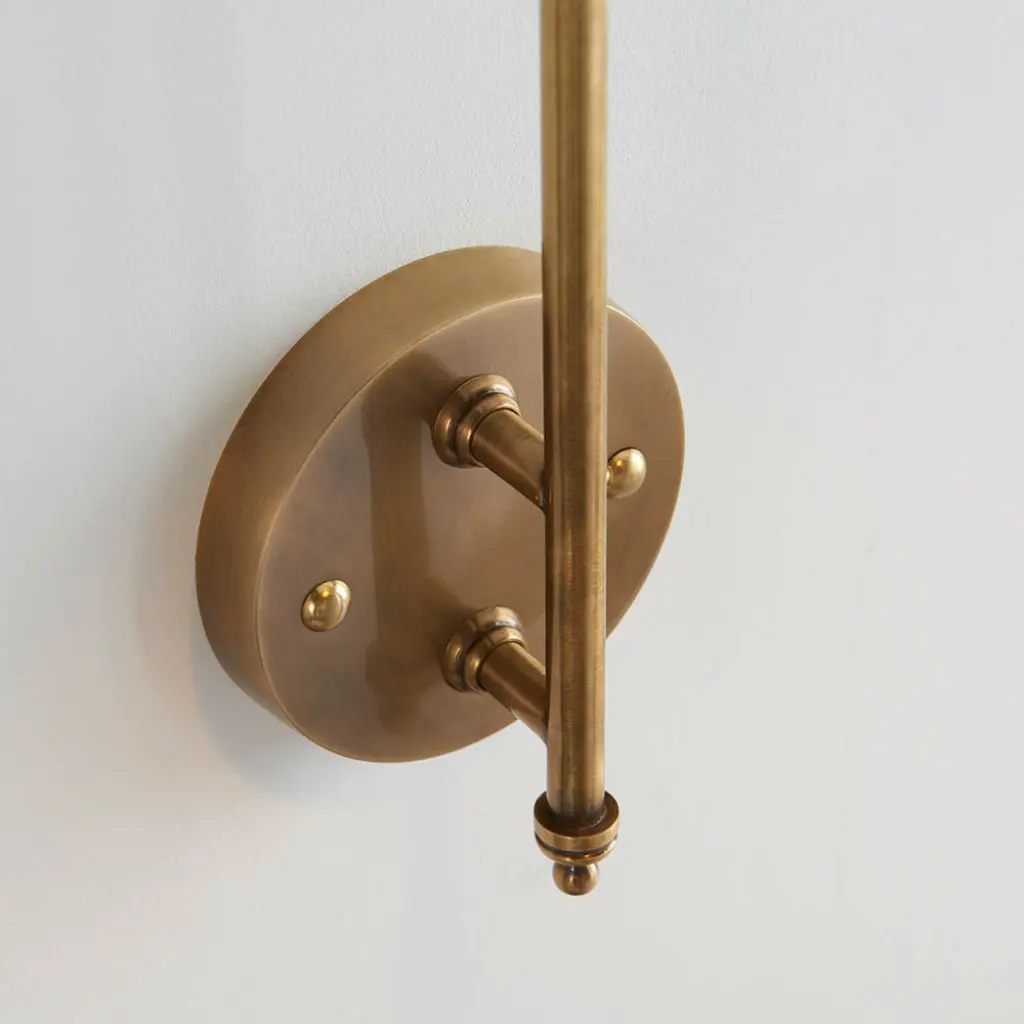 Radha Wall Light in Brass Finish