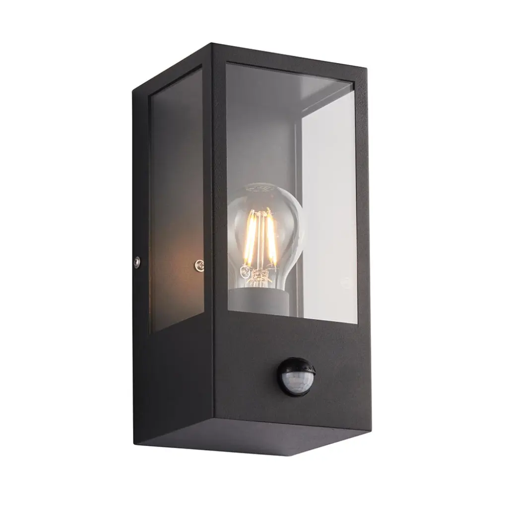 Breton PIR Outdoor Wall Light IP44