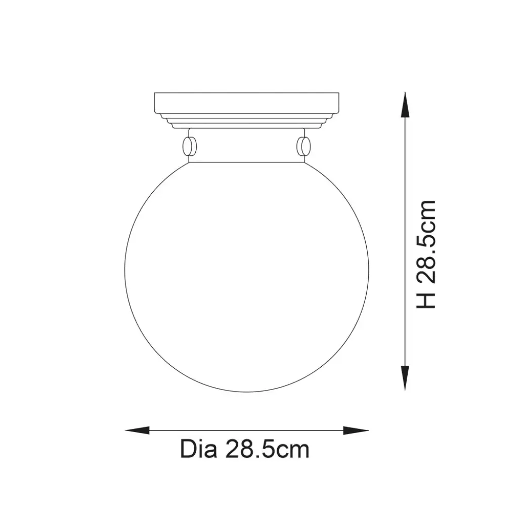 Cheswick Chrome Flush Fitting IP44