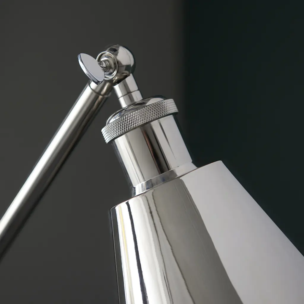 Hal Nickel Floor Lamp