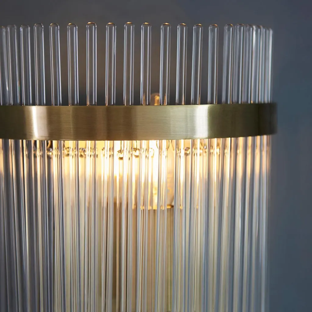 Marietta Antique Brass Wall Light