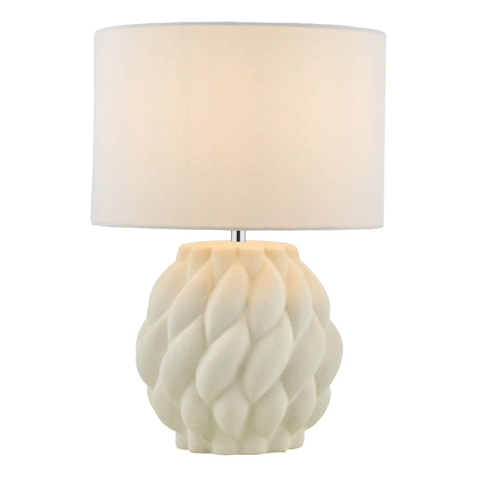 Idonia Table Lamp C/W White Linen Shade