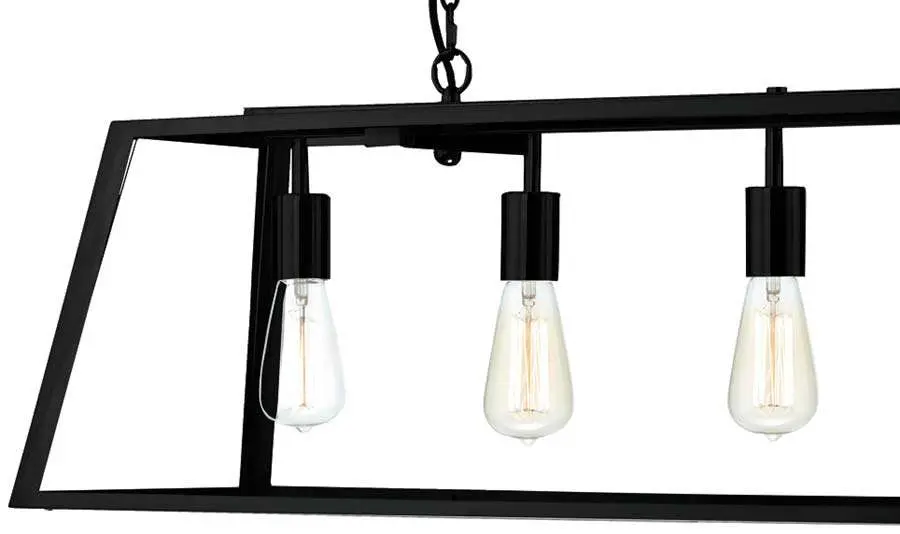 Academy 5-Light Black Pendant