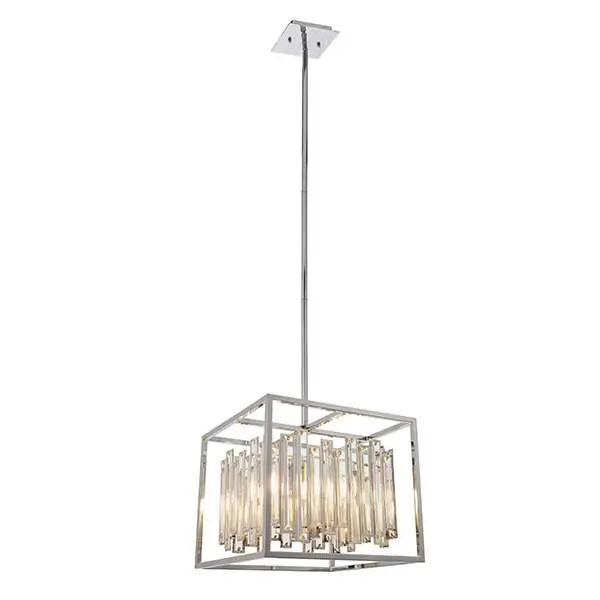 Acadia 4 Light Crystal Pendant