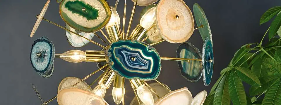 Dar Lighting ACH1355 Achates 9lt Pendant Gold Agate Online Lighting dar-lighting-ach1355-achates-9lt-pendant-gold-agate-online-lighting