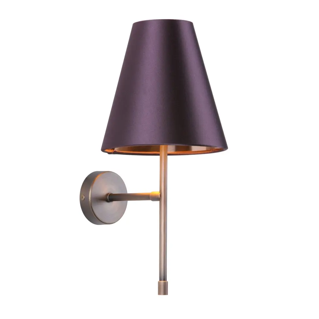 Aix Antique Brass Wall Light Bracket Only